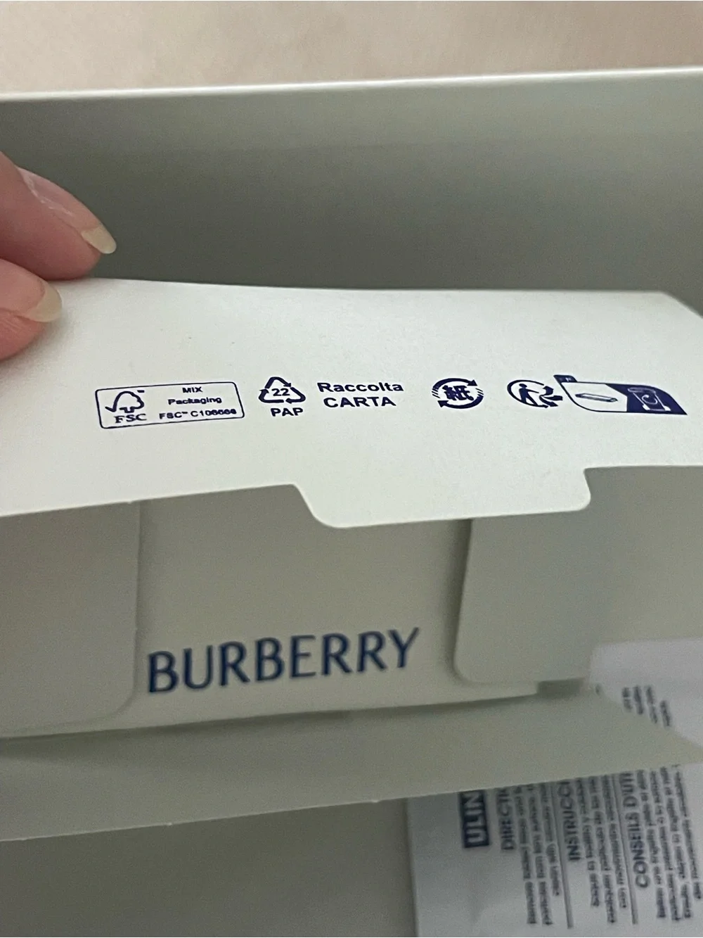 NIB Burberry Cat Eye Sunglasses